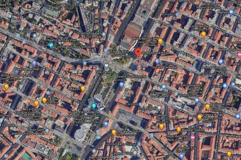 Garibaldi 3 Chambres 6 Couchages, Easy Check-In Nice Bagian luar foto