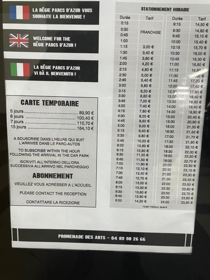 Garibaldi 3 Chambres 6 Couchages, Easy Check-In Nice Bagian luar foto